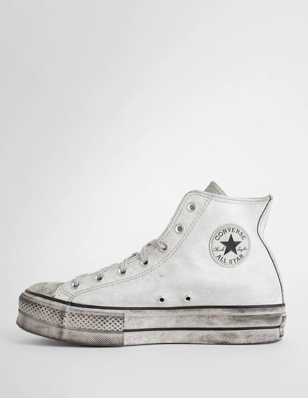 Converse Chuck Taylor All Star Lift Leather LTD Blancas Mujer
