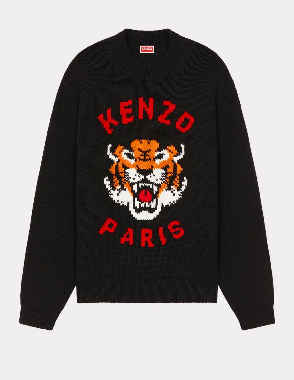 Jersey Kenzo Lucky Tiger Negro Unisex FE58PU0143LD 99J Comprar Online en Capitan Siroco Capitan Siroco