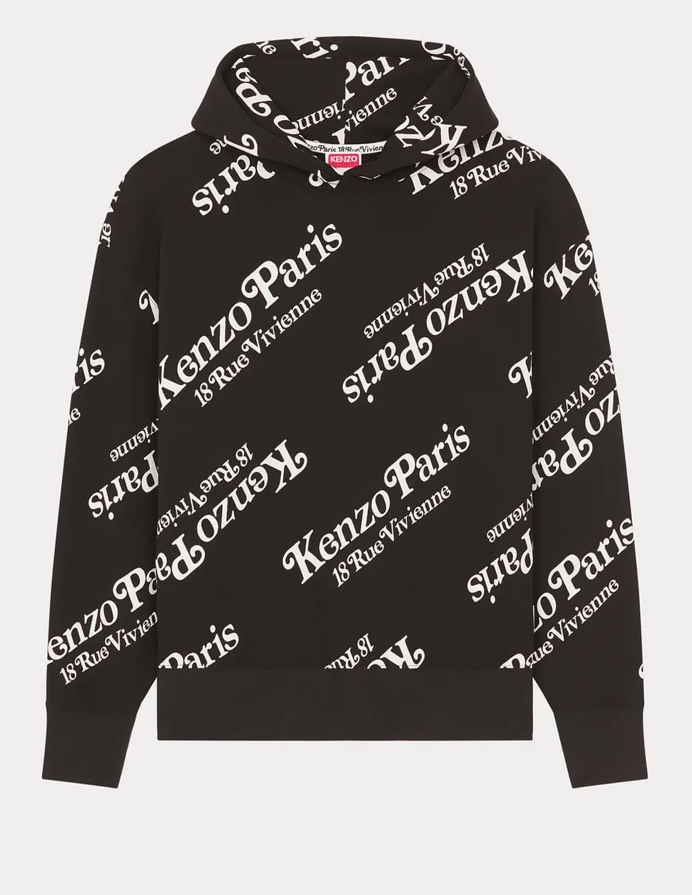 Sudadera con Capucha Kenzo by Verdi Negra Unisex FE58SW0074MG 99J Comprar Online en Capitan Siroco Capitan Siroco