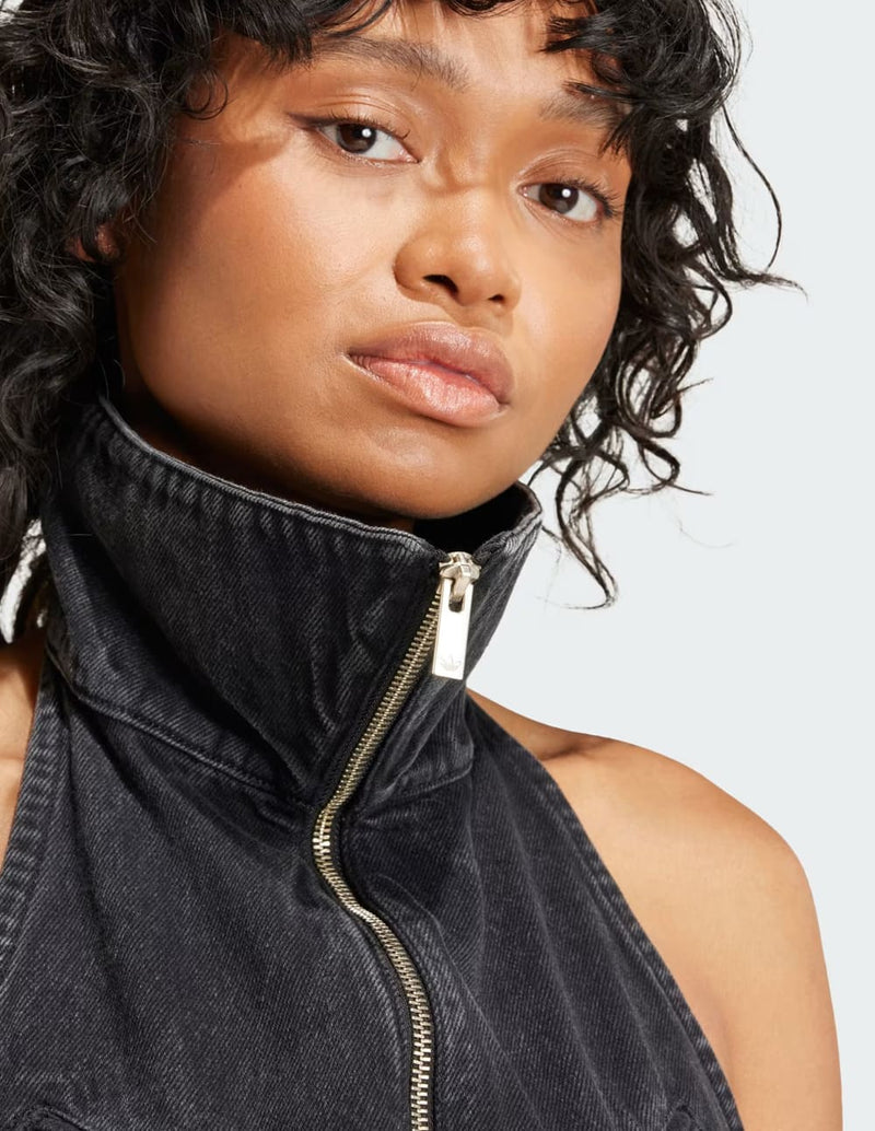 Chaleco adidas Fashion Montreal Denim Negro Mujer