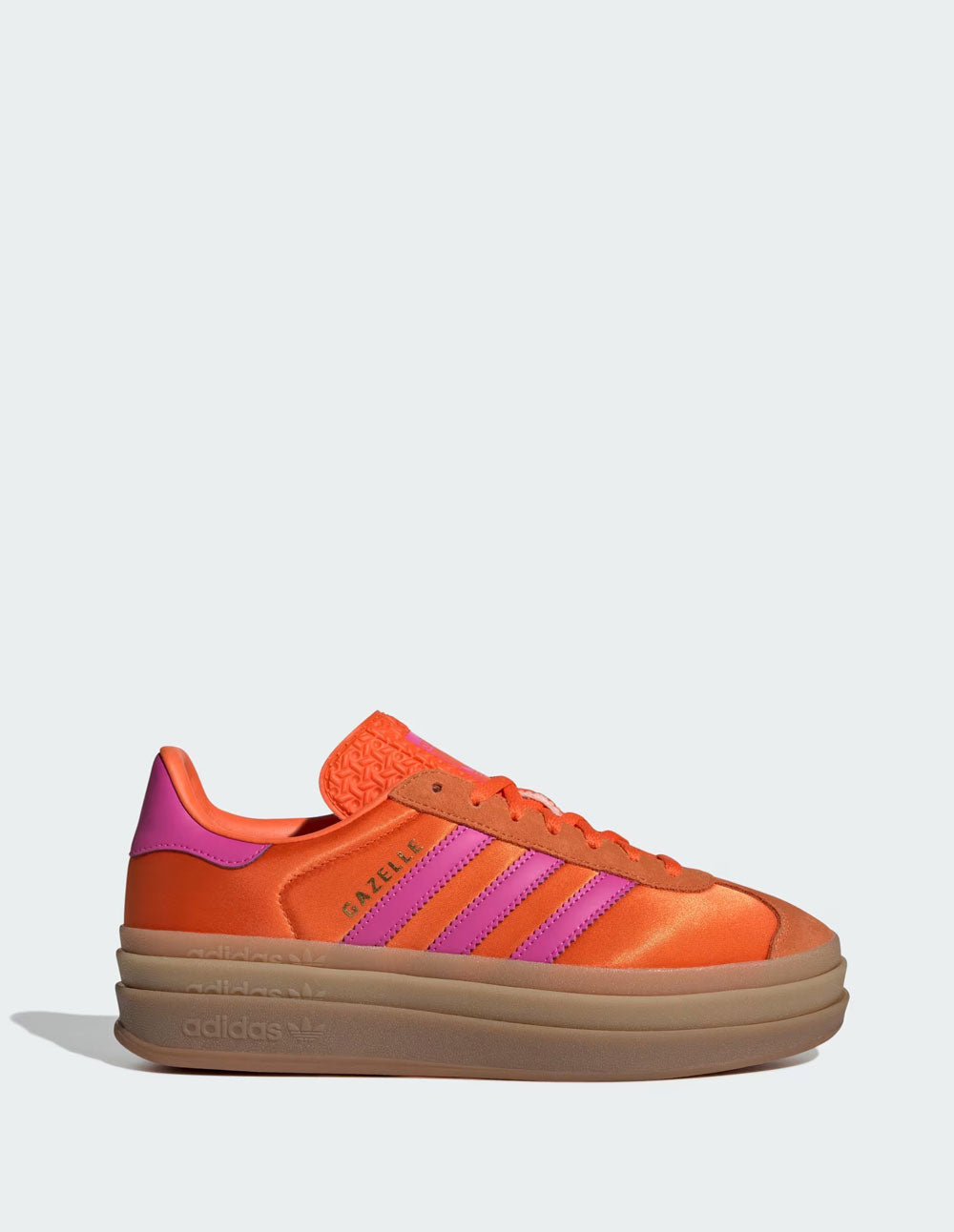 adidas Gazelle Bold Naranjas y Moradas Mujer JI2703
