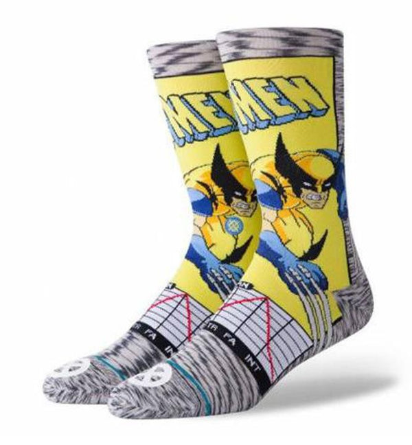 Calcetines Stance Wolverine Comic Grey