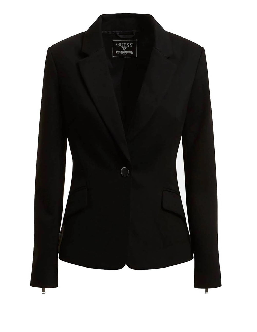 Blazer Guess donna con spacchi laterali chiusi con zip W2BN38K8RN0