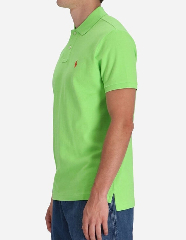 Polo Polo Ralph Lauren con Logo Verde Hombre