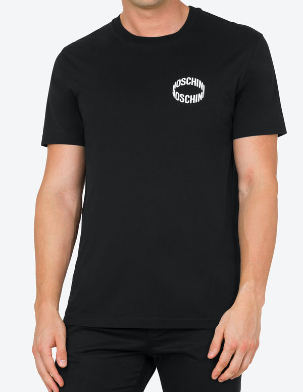 Camiseta Moschino Loop Negra Hombre