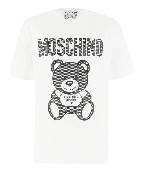 Camiseta Moschino Teddy Bear Blanca Hombre