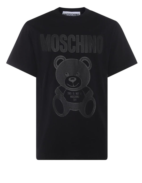 Camiseta Moschino Teddy Bear Negra Hombre