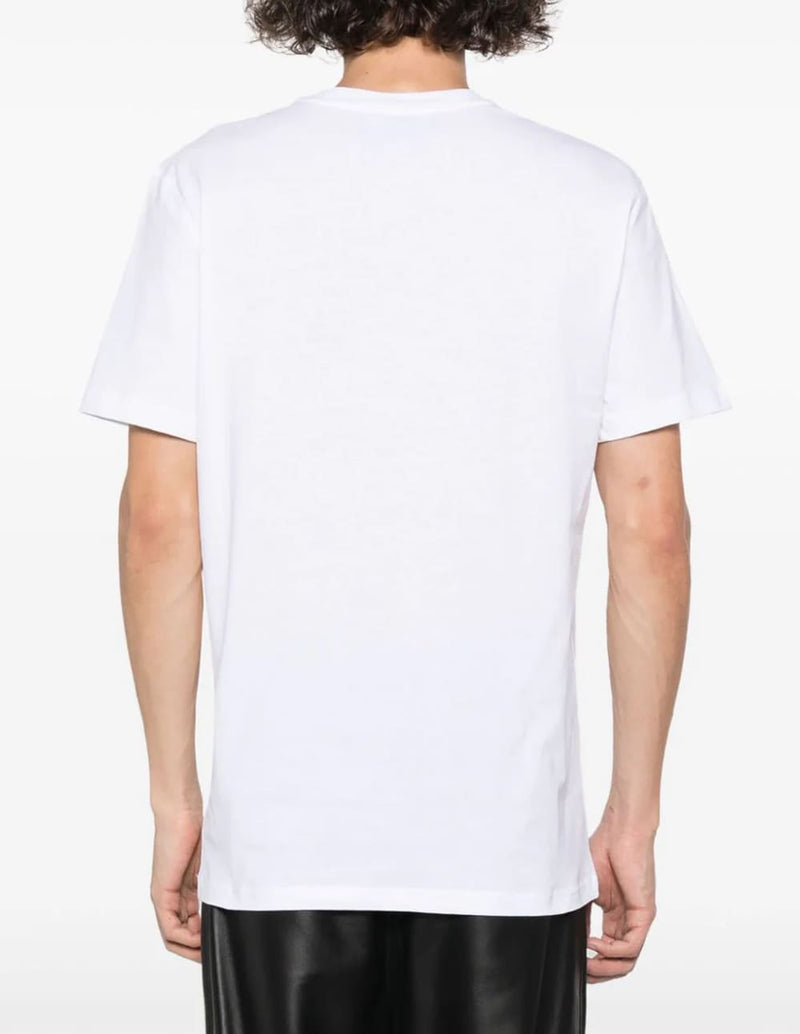 Camiseta Moschino con Logo Blanca Hombre