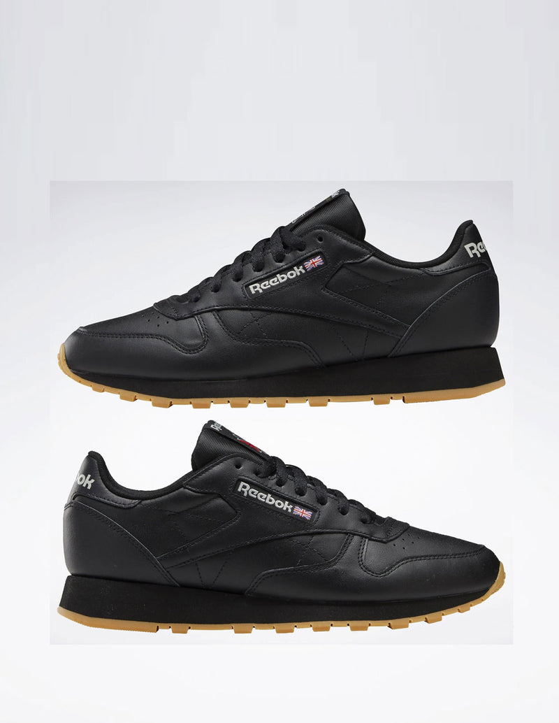 Reebok Classic Leather Negras Hombre