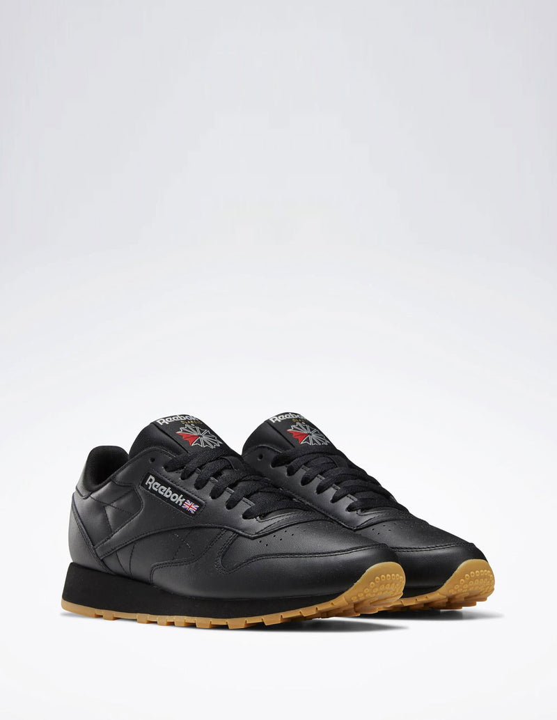 Reebok Classic Leather Negras Hombre