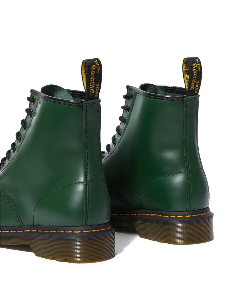 Botas Altas Dr. Martens 1460 de Piel Verde Unisex