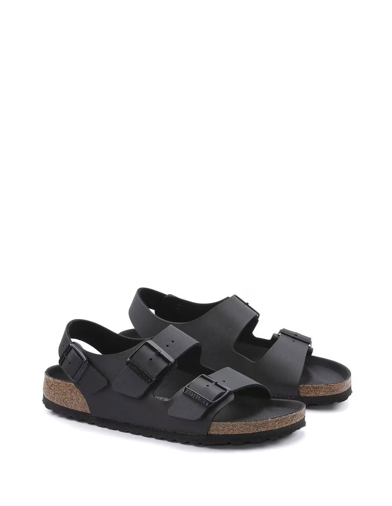 Birkenstock Milano BS Negras Hombre