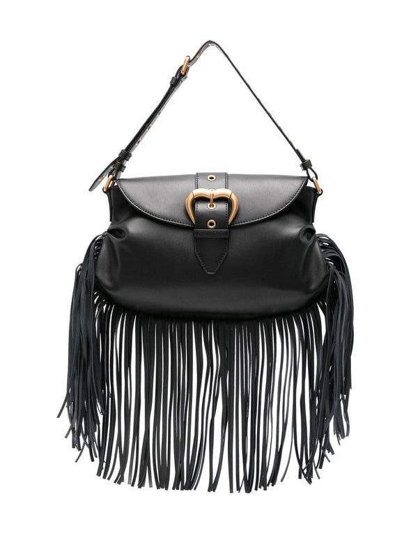 Bolso Pinko Jolene Negro Mujer 35 x 20 x 8