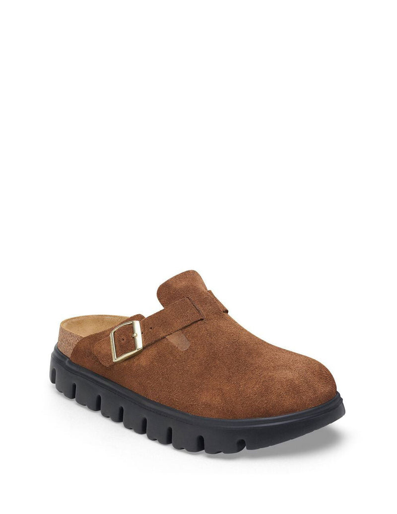 Birkenstock Boston Chunky Marrones Mujer