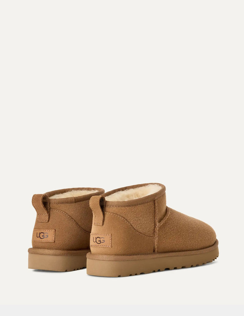 Botas UGG Classic Ultra Mini Marrones Mujer