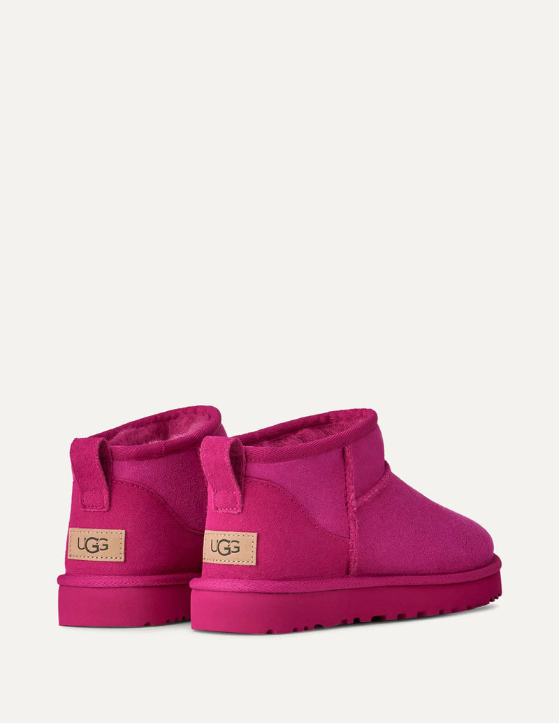 Botas UGG Classic Ultra Mini Rosas Mujer