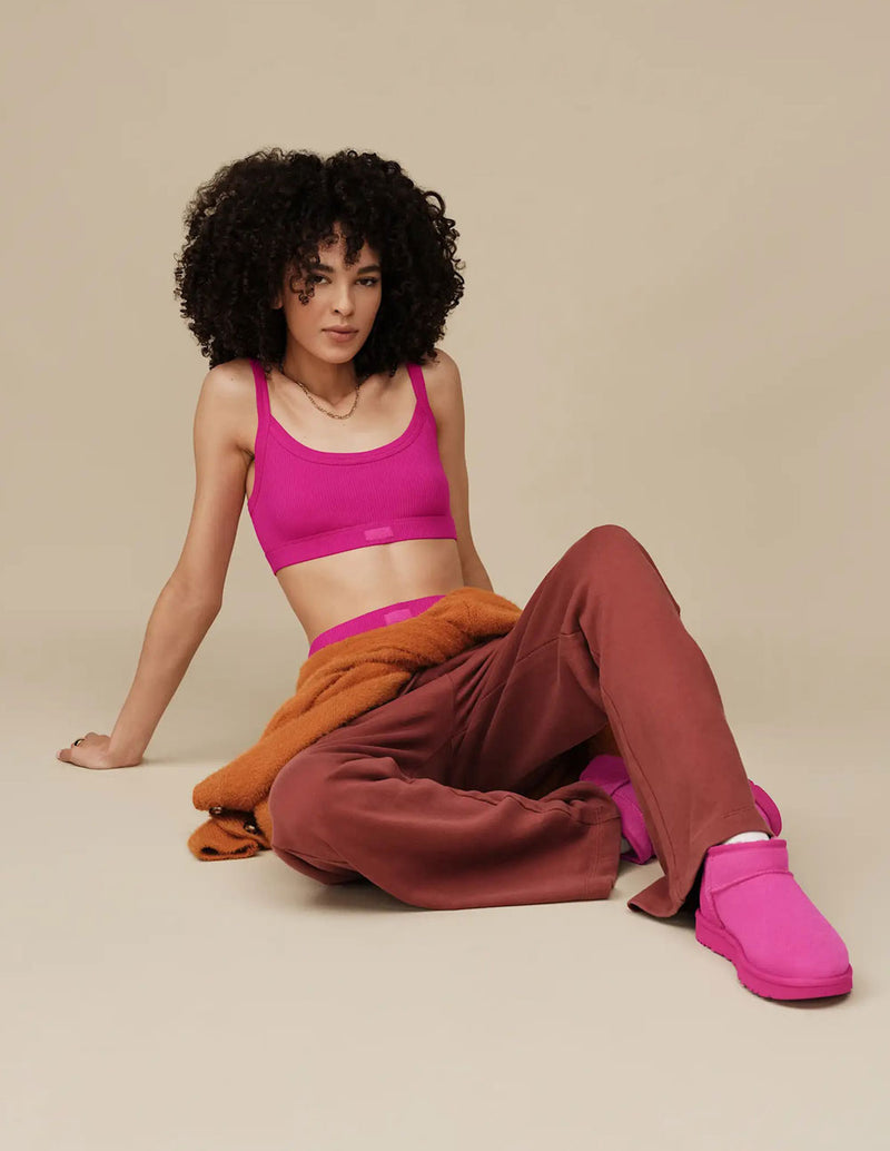 Botas UGG Classic Ultra Mini Rosas Mujer