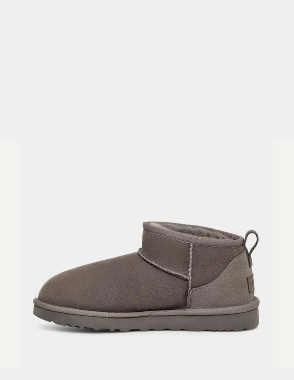 Botas UGG Classic Ultra Mini Grises Mujer