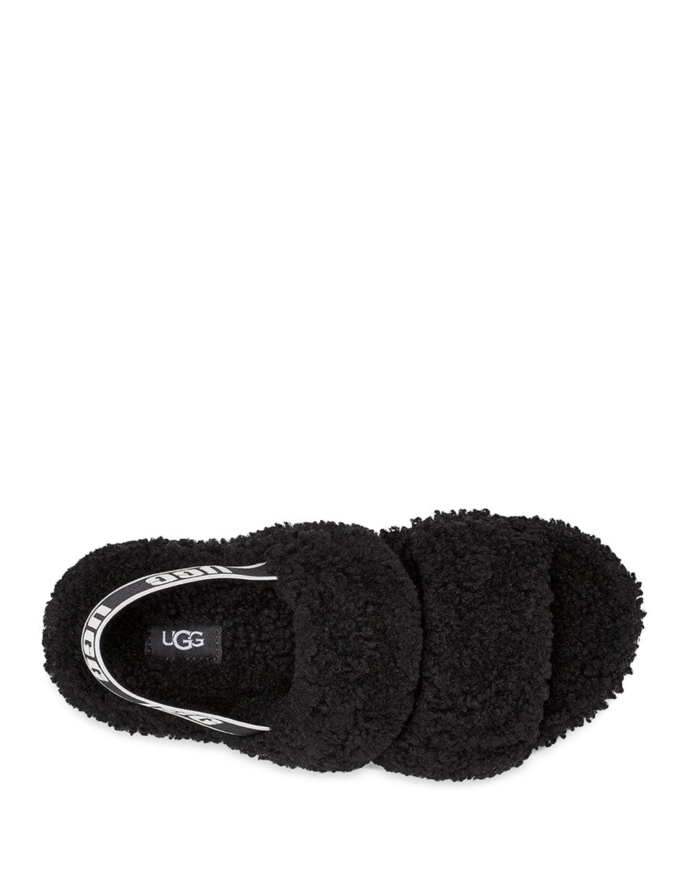 UGG Oh Fluffita Black Sandals For Women 1120876-BLACK | Buy