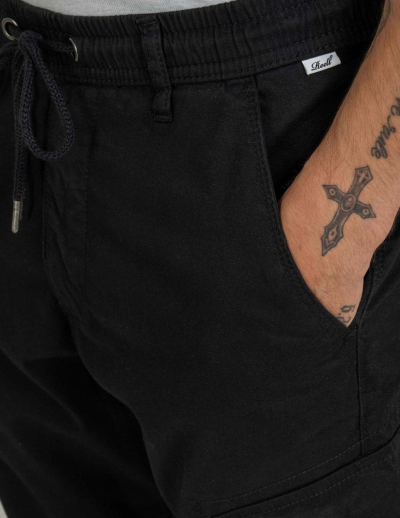 Pantalón Reell Reflex Cargo LW NegroHombre