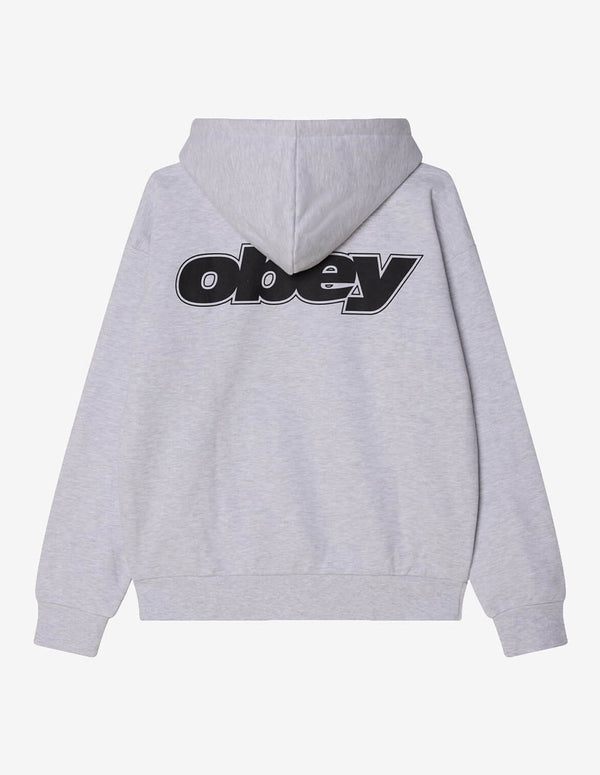 Sudadera con Capucha Obey Gaze Gris Hombre