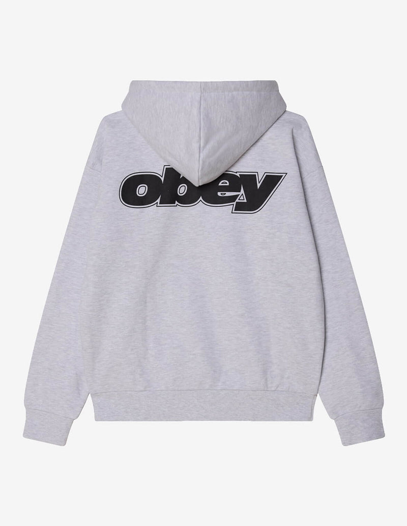 Sudadera con Capucha Obey Gaze Gris Hombre