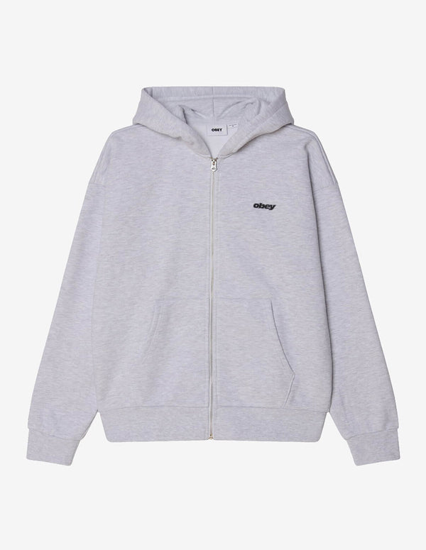 Sudadera con Capucha Obey Gaze Gris Hombre