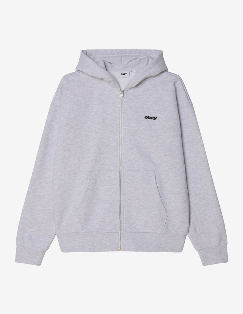 Sudadera con Capucha Obey Gaze Gris Hombre