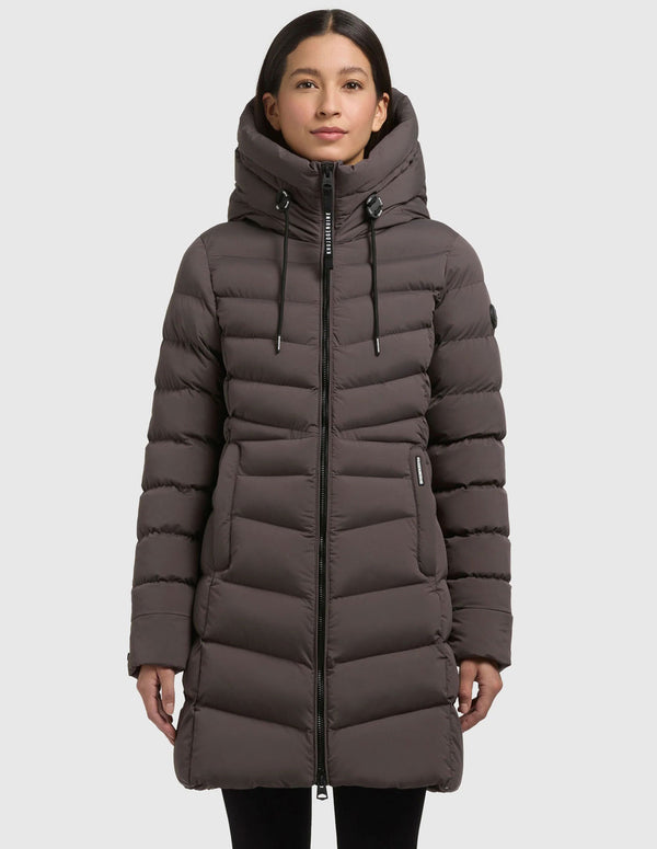 Parka Khujo Tuhani5 Gris Mujer