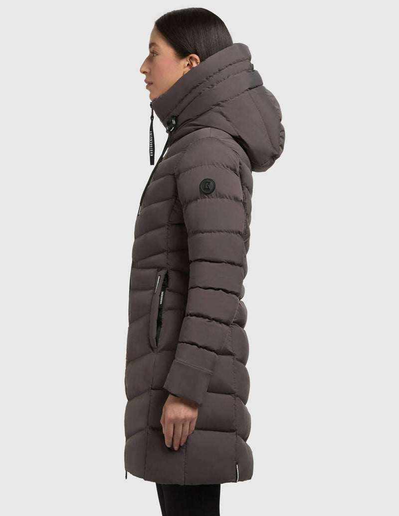 Parka Khujo Tuhani5 Gris Mujer