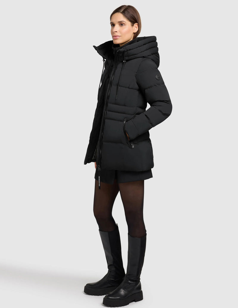 Parka Khujo Matla Negra Mujer