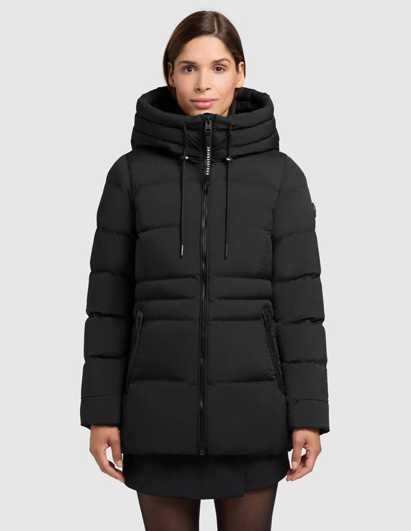 Parka Khujo Matla Negra Mujer