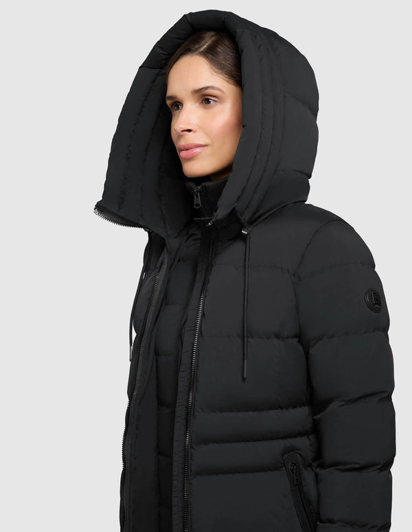 Parka Khujo Matla Negra Mujer