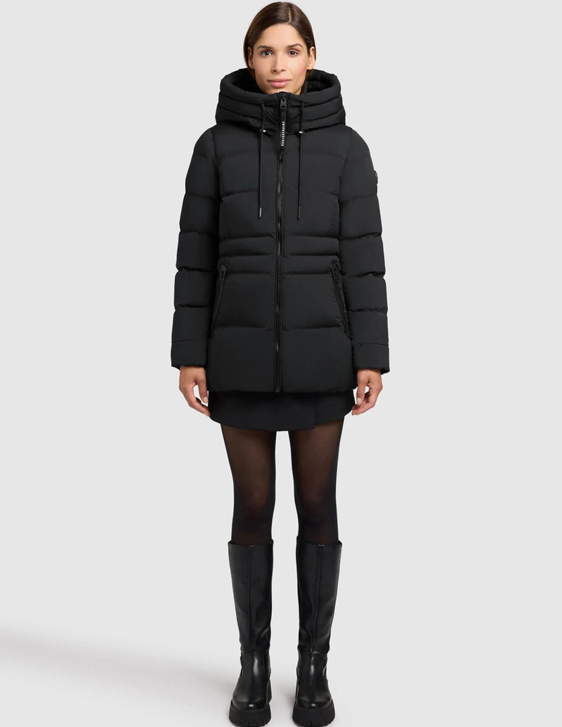 Parka Khujo Matla Negra Mujer