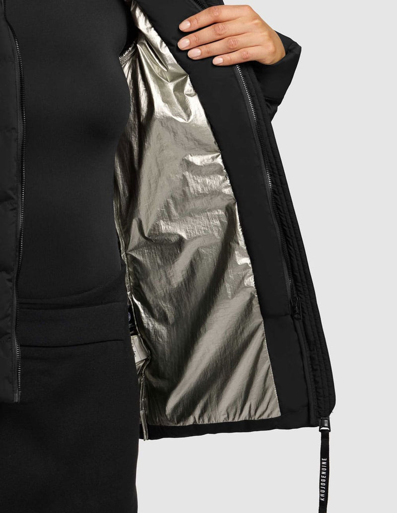 Parka Khujo Matla Negra Mujer