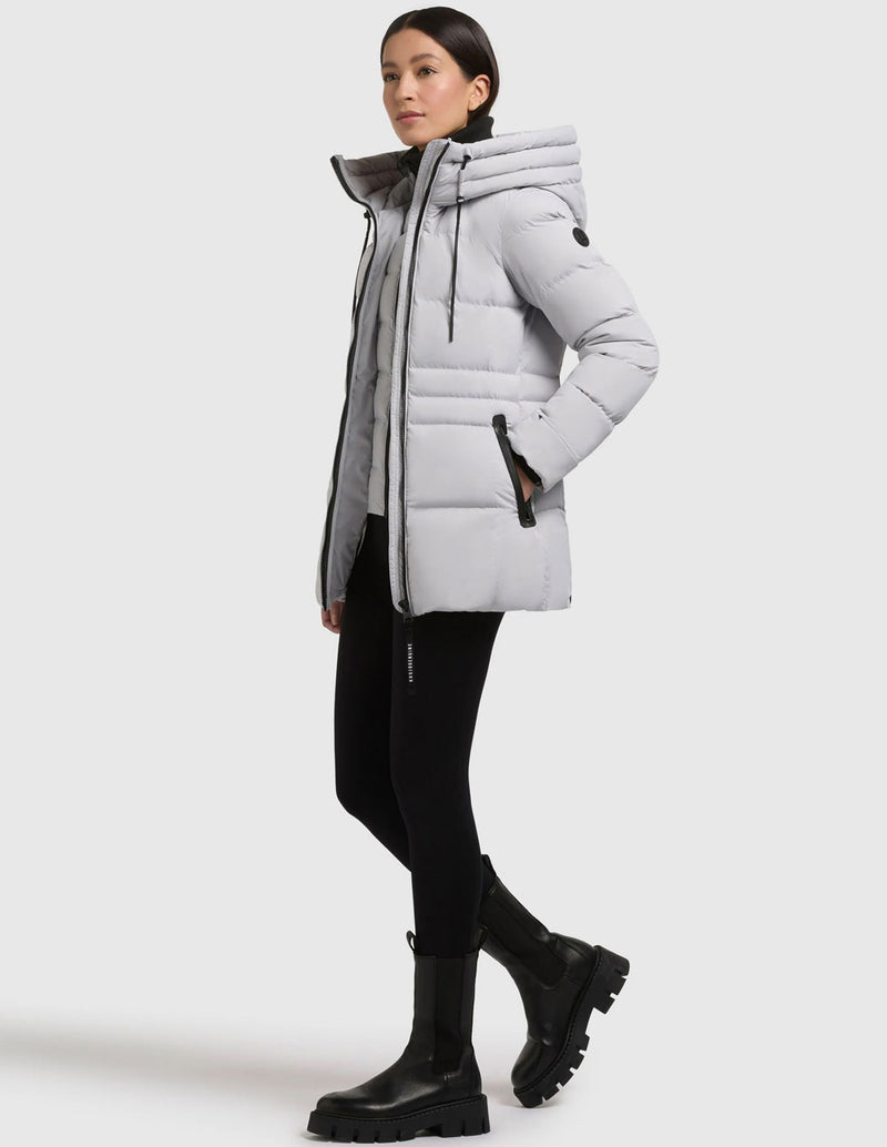 Parka Khujo Matla Gris Mujer