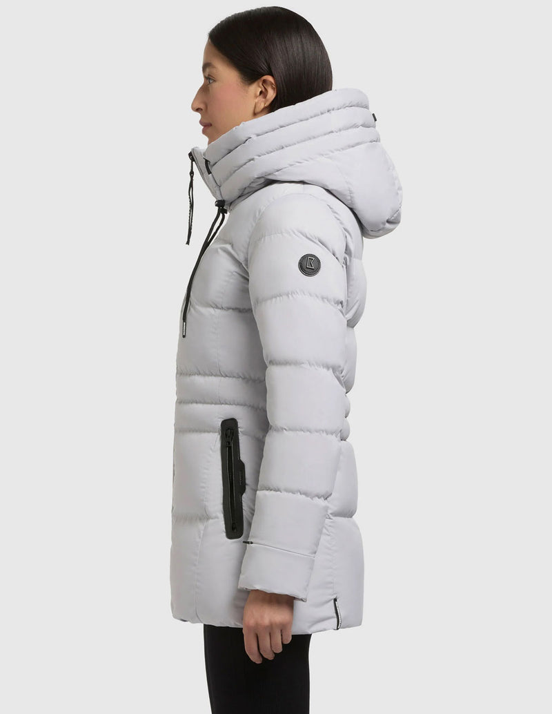 Parka Khujo Matla Gris Mujer