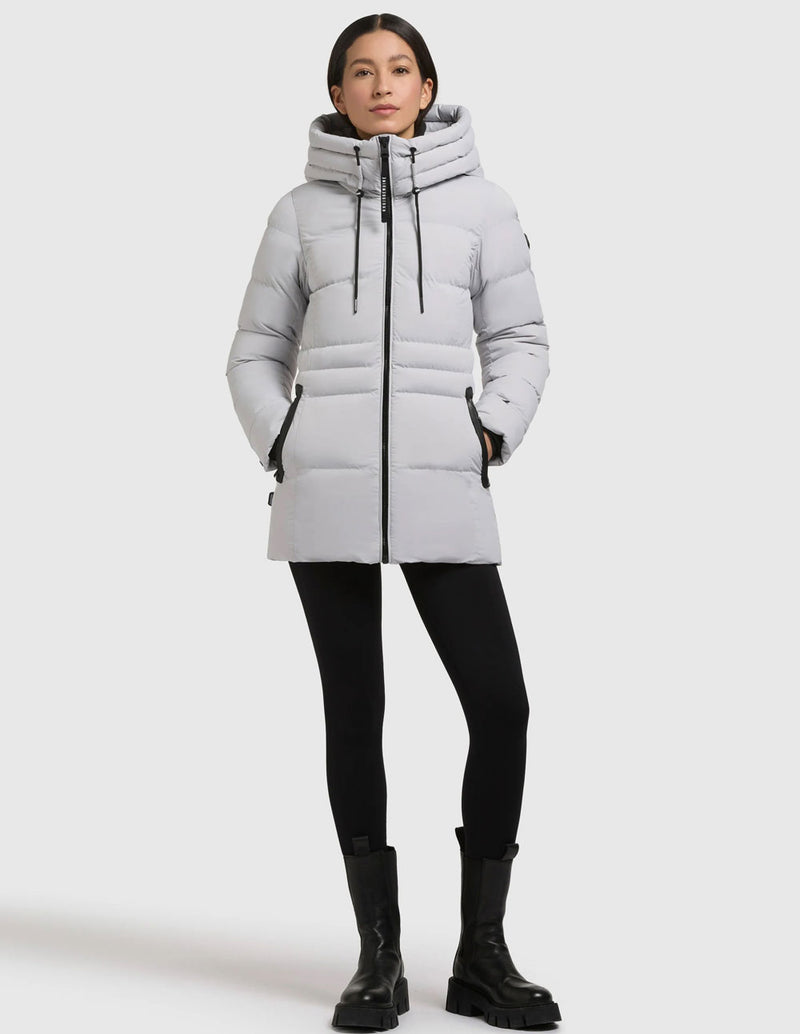 Parka Khujo Matla Gris Mujer