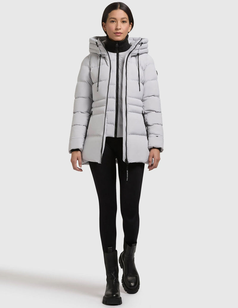 Parka Khujo Matla Gris Mujer