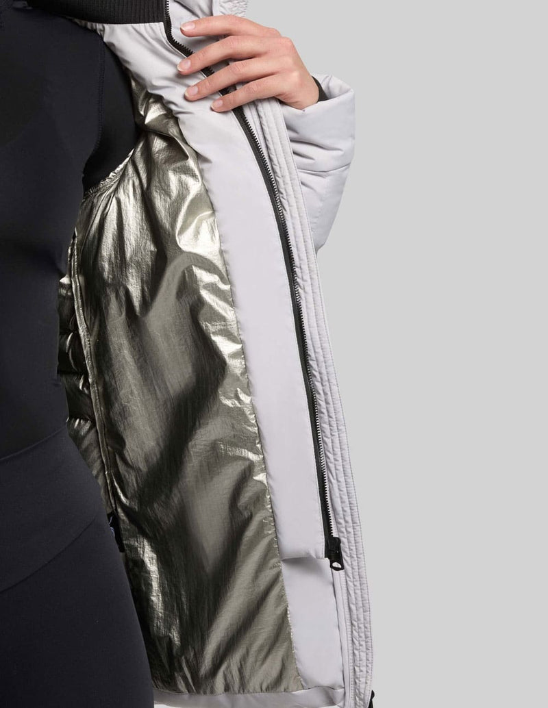 Parka Khujo Matla Gris Mujer