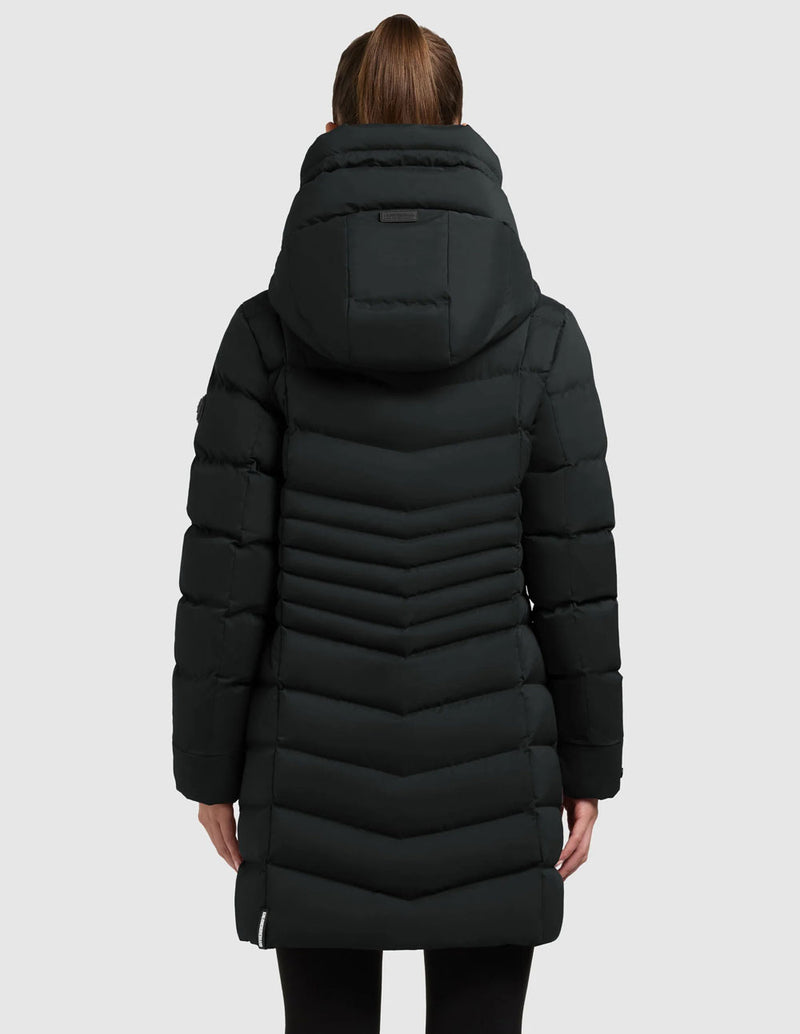 Parka Khujo Lava Negra Mujer