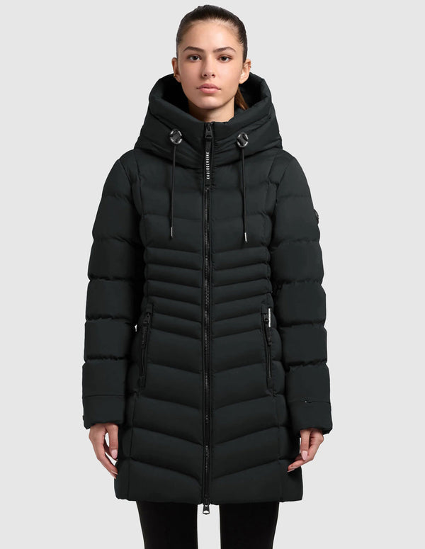 Parka Khujo Lava Negra Mujer