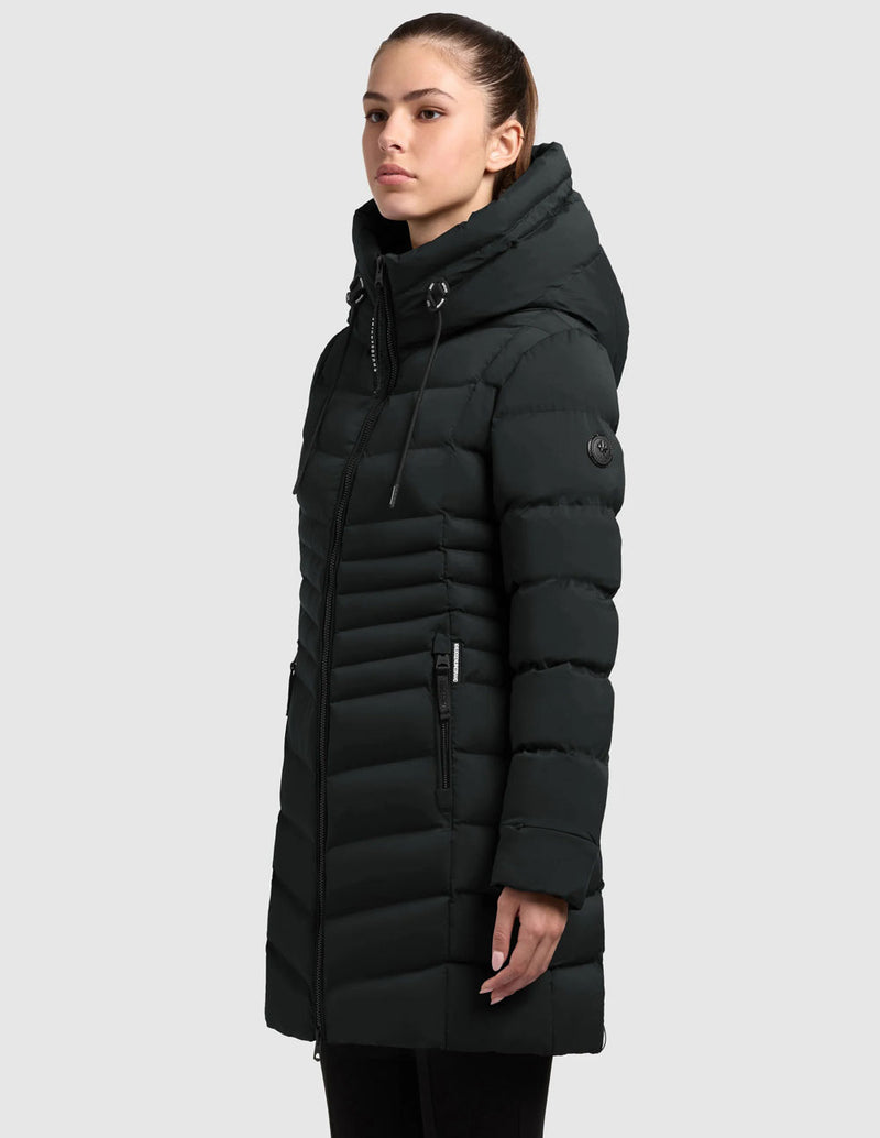 Parka Khujo Lava Negra Mujer