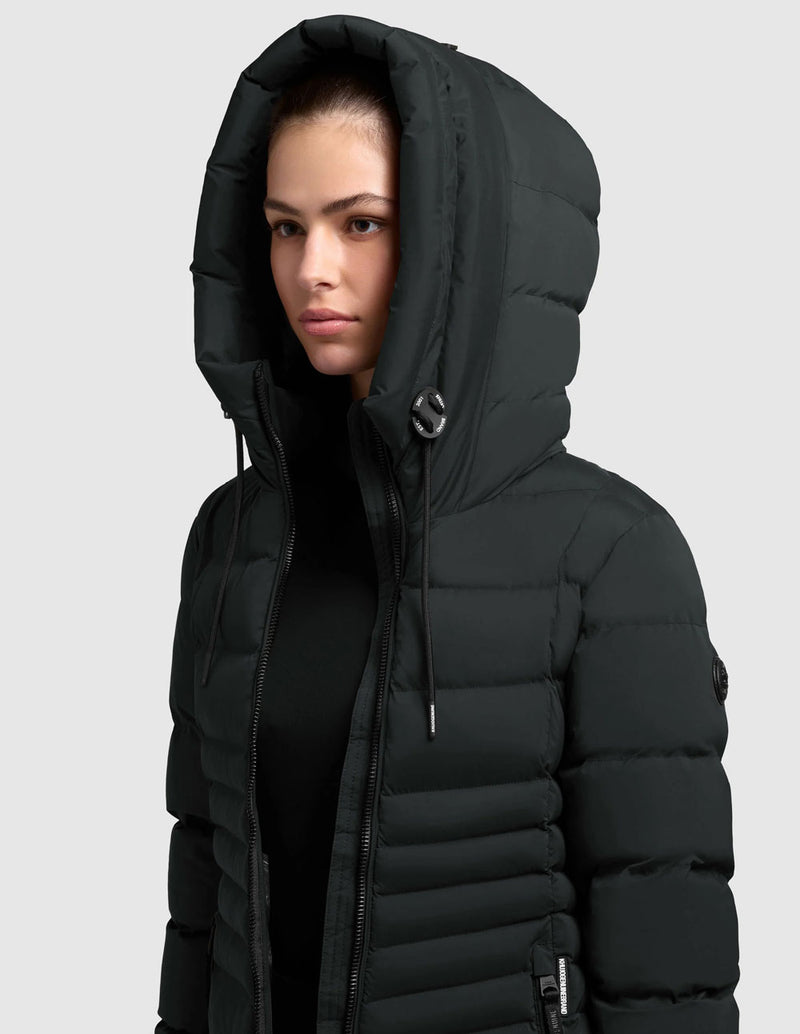 Parka Khujo Lava Negra Mujer