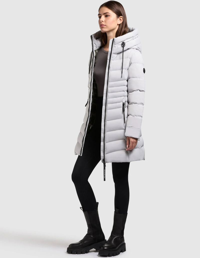 Parka Khujo Lava Gris Mujer