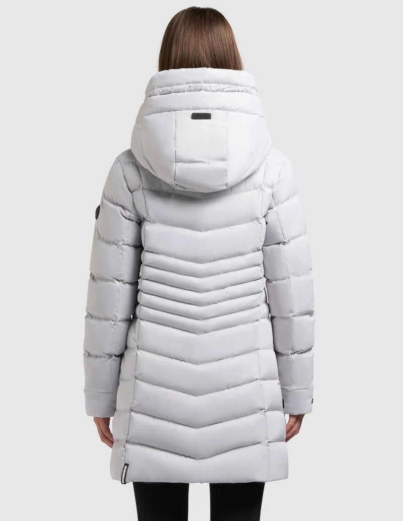 Parka Khujo Lava Gris Mujer