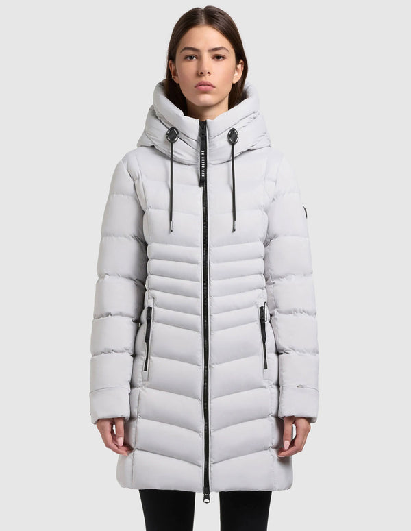 Parka Khujo Lava Gris Mujer