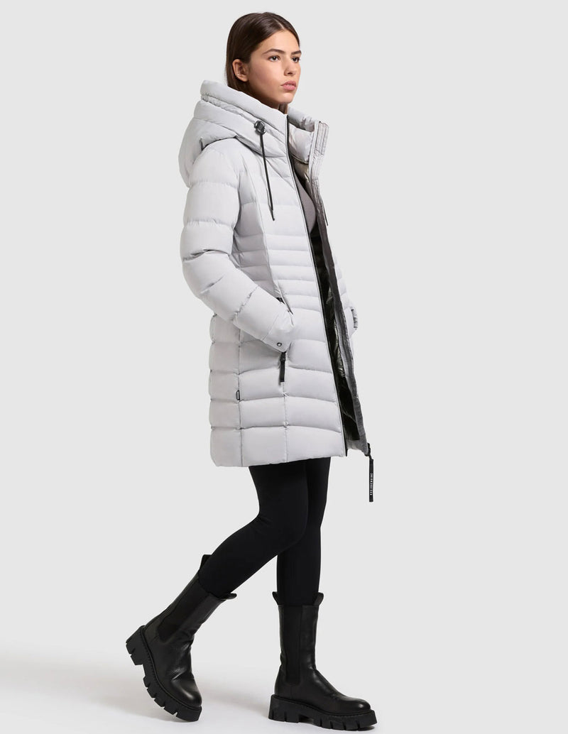 Parka Khujo Lava Gris Mujer