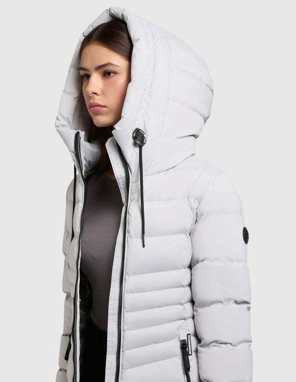 Parka Khujo Lava Gris Mujer
