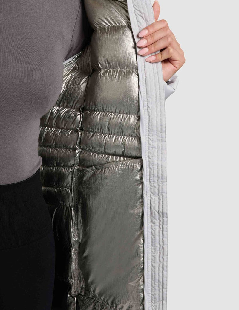 Parka Khujo Lava Gris Mujer